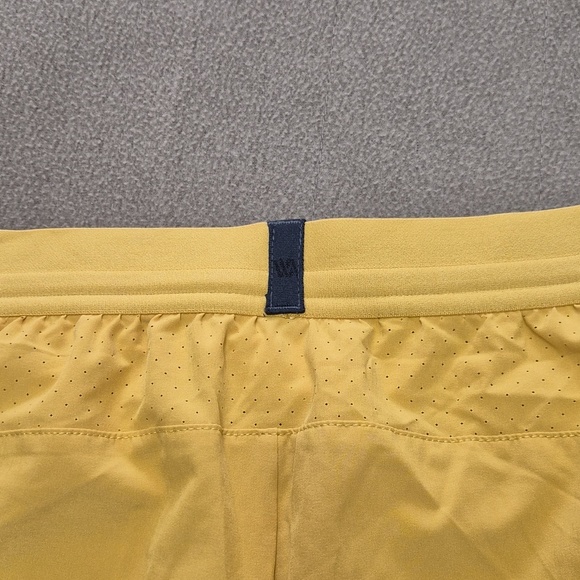 VRST Mens XXL 5" Accelerate Running Shorts Yellow Sunset Relaxed Fit NWT - Picture 4 of 9